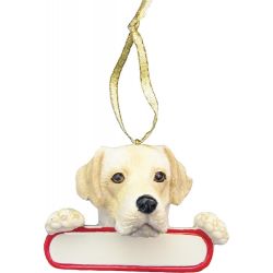 Labrador, yellow ornament
