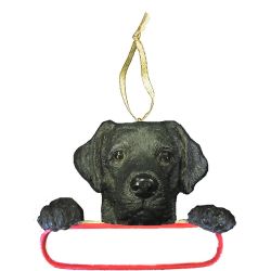 Labrador, black ornament