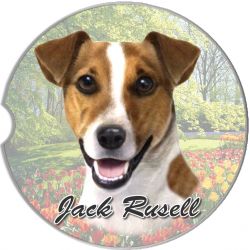 Jack Russell car coaster
