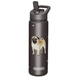 Pug Water Bottle