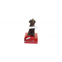 Labrador, chocolate Pet Figure Ornaments