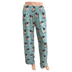 Pug pajama bottoms