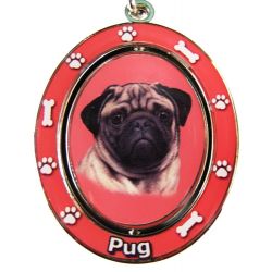 Pug Key Chain