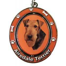 Airedale Key Chain