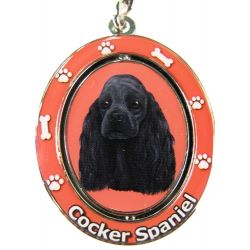 Cocker Spaniel, Black Key Chain