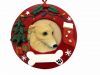 Greyhound, fawn & White Christmas Ornament Wholesale