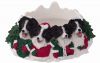 Border Collie Candle topper