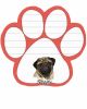 Pug  Magnetic NotePad