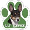Rat Terrier Car Magnet