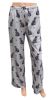 Silver Tabby Cat pajama bottoms